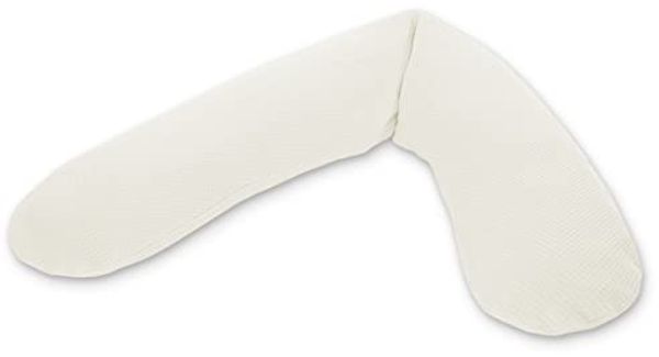 Theraline Stillkissen "Das Original" Dinkel Füllung inkl. Bezug190 cm 161 Creme. Feinstrick