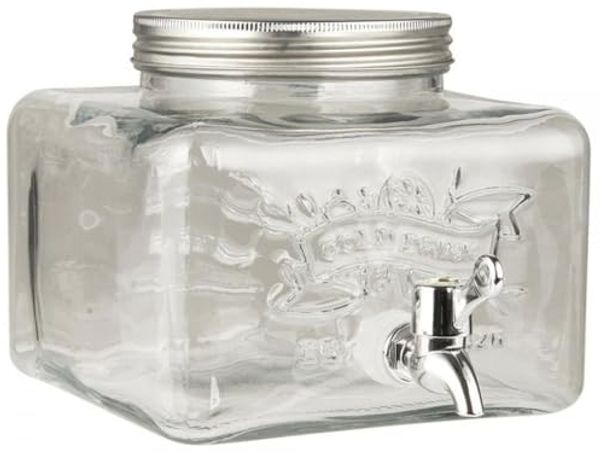 Ib Laursen - Getränkespender Getränkehalter Wasserspender 3,6 L Glas 06010-00