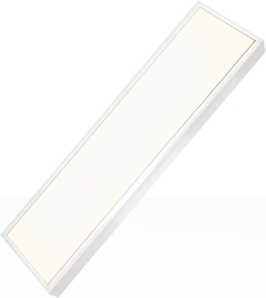 LED Anbauleuchte 120x30 cm Neutralweiß 4000K Aufbaurahmen LED Aufbaupanel 26W UGR