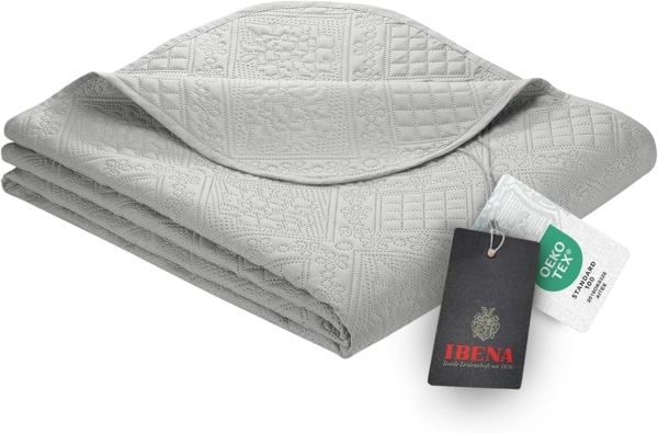 IBENA Tagesdecke Sonio, Tagesdecke mit Steppung in diversen Designs, als Überwurf geeignet