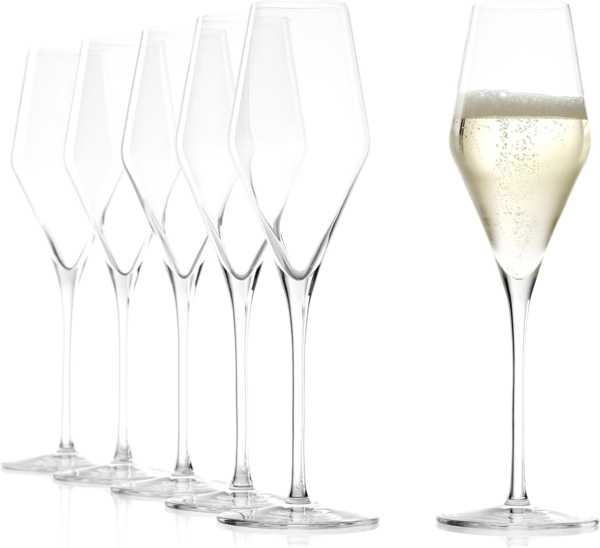 Stölzle Lausitz QUATROPHIL Champagnerglas 290 ml 6er Set