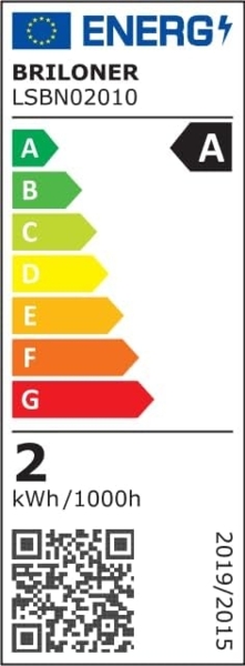 BRILONER - 3er Set EEK A LED Einbaustrahler 230V schwenkbar, je 2W bei 360lm und 50.000h Licht, neutralweißes Licht, LED Spot, flach, Deckenspots, Einbauleuchten, 68mm Lochmass, 90x24 mm (DxH), Weiß Bild 9