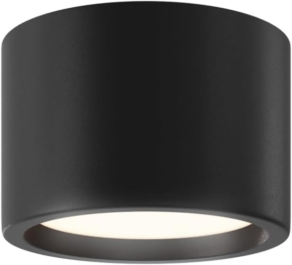 Maytoni Deckenleuchte Hydra schwarz 11cm 3000K IP44