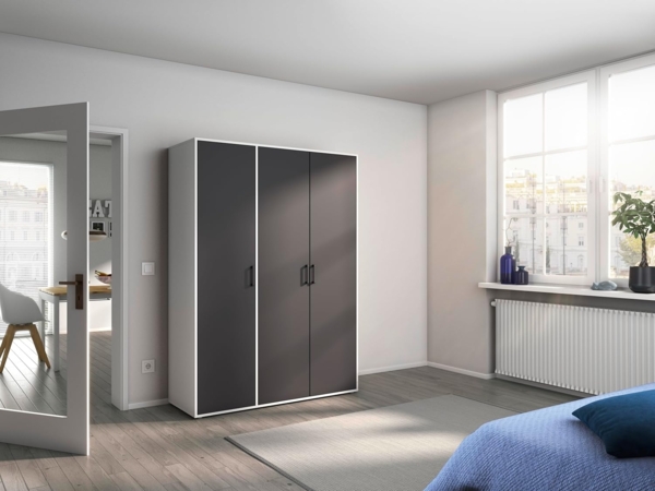 rauch Kleiderschrank VOYAGER Otto´s Choice Garderobe Wäscheschrank TOPSELLER Schlafzimmer (in 3 verschiedenen Ausstattungen BASIC/CLASSIC/PREMIUM) Schrank mit modernen Griffen in viel Stauraum MADE IN GERMANY Bild 2