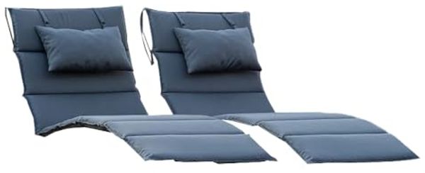 HOME DELUXE Wellenholzliege/Waldsofa TAIGA - 2 Auflagen