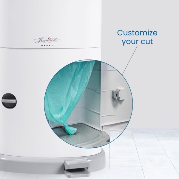 Akord Slim Windeleimer 26 Liter Bild 4