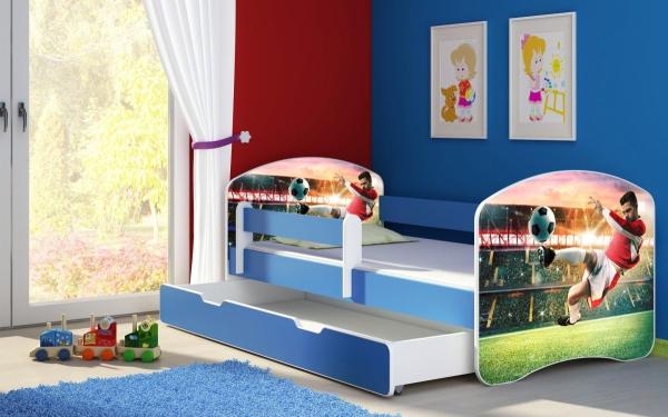 Kinderbett Dream mit verschiedenen Motiven 140x70 Football