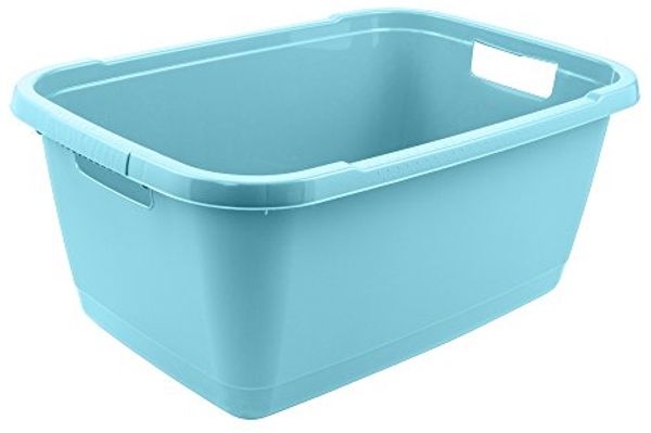 keeeper Wäschewanne, Stabiler Kunststoff, 32 l, Aenna, Hellblau Bild 2