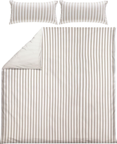 Erwin Müller Bettwäsche Wendebettwäsche, Jersey, 3 teilig, Single-Jersey Streifen