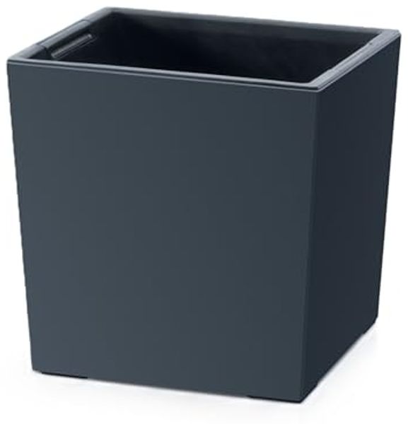 Prosperplast Blumentopf, 2in1 Blumentopf mit Innenkübel Urbi Square Low