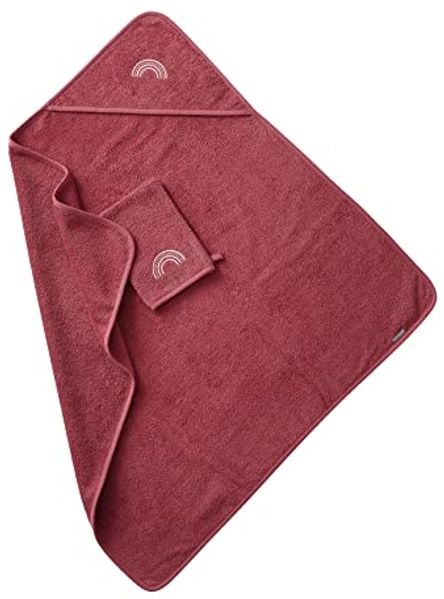 vertbaudet Kapuzenhandtuch Baby Kapuzenbadetuch & Waschhandschuh