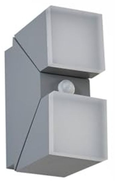Lindby Außen-Wandleuchte Sally, LED 11,4 W gesamt, warmweiß