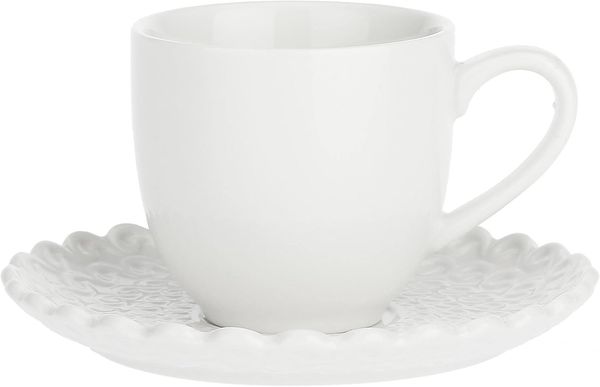 La Porcellana Bianca La Porcellana Bianca 6er-Set Kaffeetassen mit Untertasse 85 ml P002800150Z