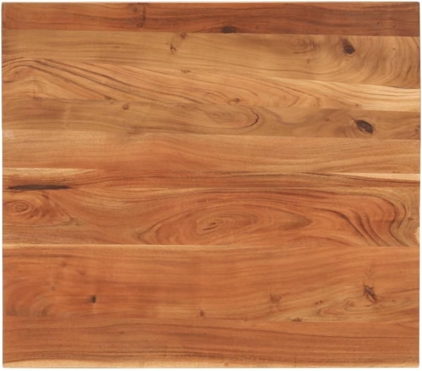 vidaXL Tischplatte 110x80x2,5 cm Rechteckig Massivholz Akazie 370941