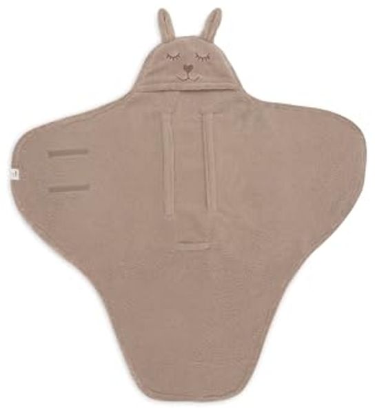 Jollein Wickeldecke - Milky Coffee - Bunny Cloudy Bild 2