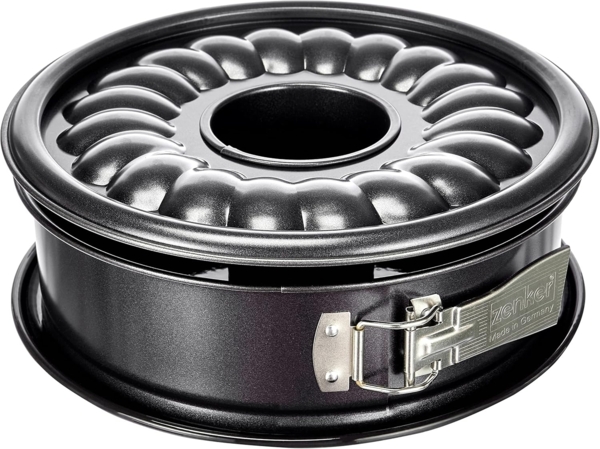 Zenker Springform Springform mit Flach- und Rohrboden und Auslaufschutz