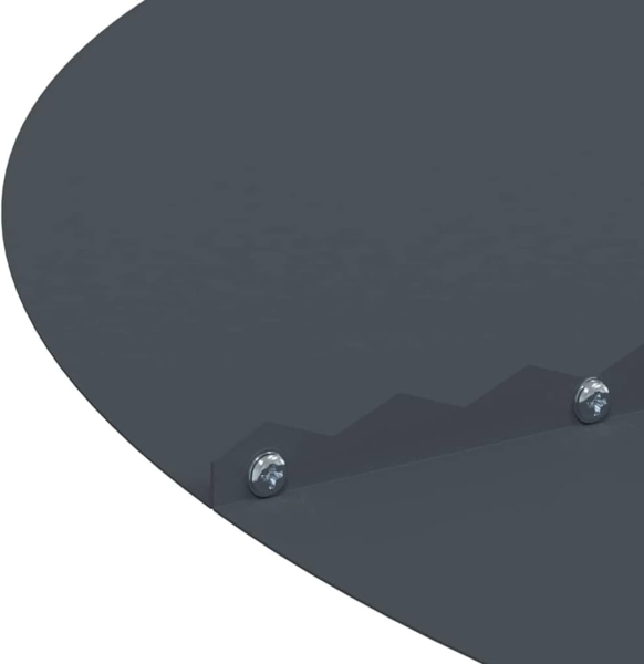 vidaXL geeignet für flache Baumringe Anthrazit Ø60 / 90 cm Stahl 873708 Bild 6