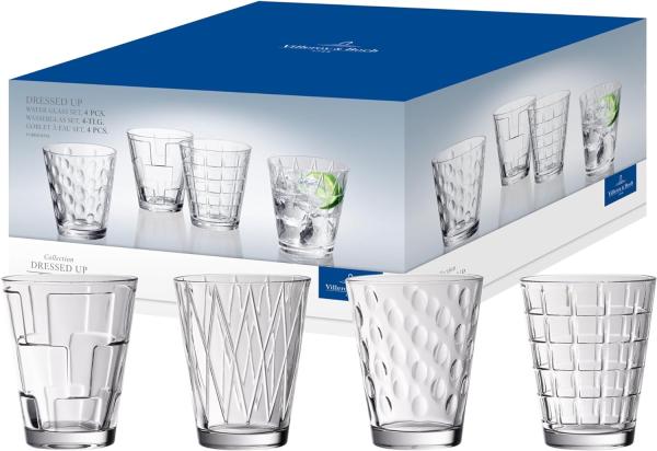 Villeroy & Boch Dressed Up Wasserglas 4er Set