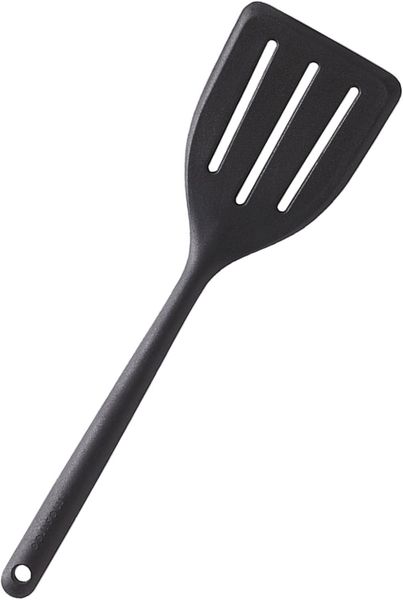 Mastrad Silikon-Pfannenwender, Bratgutwender, Heber, Wender, Schwarz, F10800