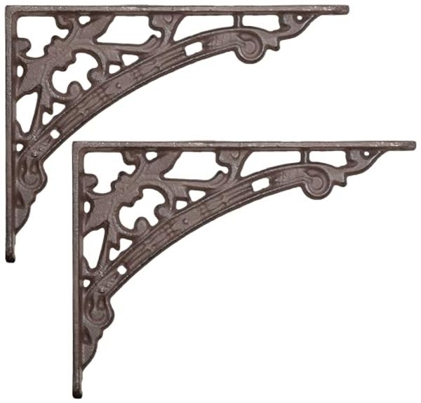 Moritz Wandregalhalter 2er Set Regalwinkel 18,5 x 14 cm Regalträger, Regalträger Regalwinkel Regalhalterung Wandregal Regal Kommode