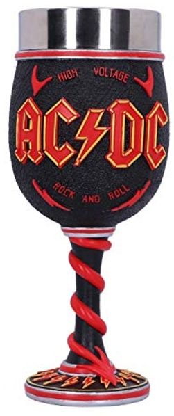 Nemesis Now Weinglas ACDC Kelch High Voltage, Resin