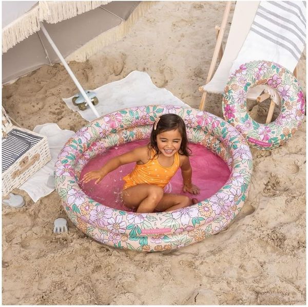 Swim Essentials Kinderpool im Blumen-Look Bild 9