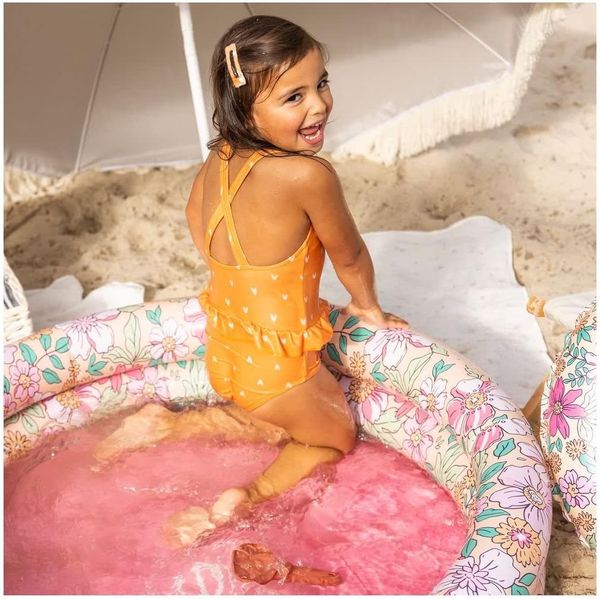 Swim Essentials Kinderpool im Blumen-Look Bild 6