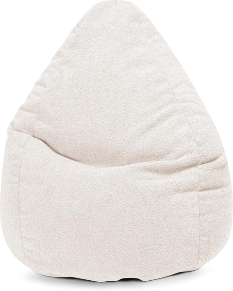 Sitting Point Sitzsack Wooly Fellimitat XL ca. 220L Natur