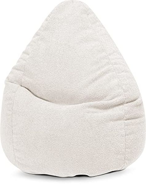 Sitting Point Sitzsack Wooly Fellimitat XL ca. 220L Natur