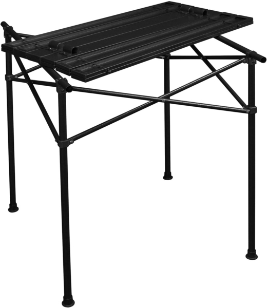 anndora Campingtisch 70x70 cm quadratisch klappbar schwarz Bild 3