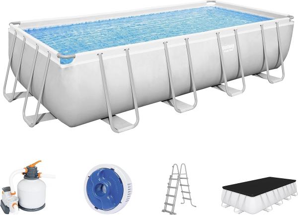 Bestway Power Steel Swimmingpool-Set Rechteckig 549x274x122 cm 92119