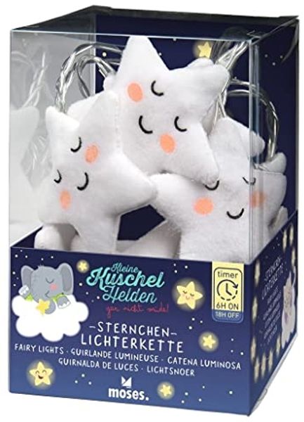 Kleine Kuschelhelden Sternchen-Lichterkette