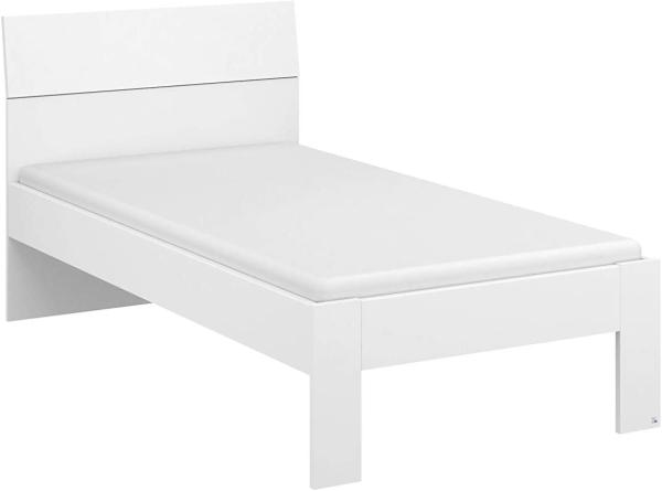 rauch Bett FLEXX, Alpinweiß, 95 x 90 x 209 cm