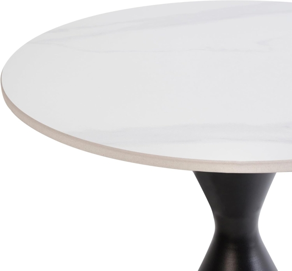 Beistelltisch HAIWEE Keramik Schwarz Weiß Bild 4