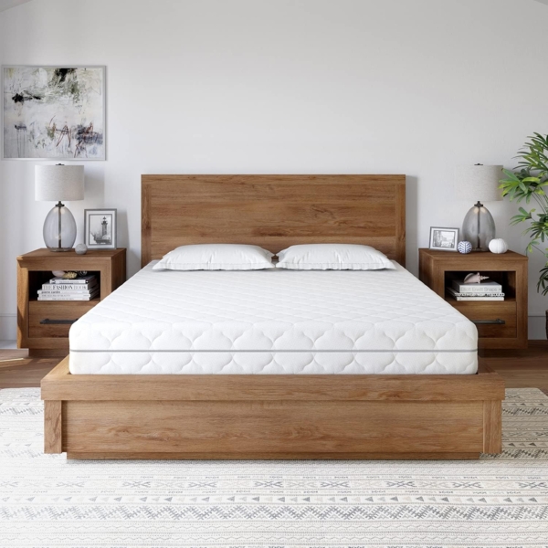 Matratze 120x200, Mister Sandman Federkernmatratze, 21 cm hoch, Taschenfederkernmatratze, Matratze mit 7 Zonen Taschenfederkern, atmungsaktiv, Härte H2 H3, nachhaltiger Versand als Rollmatratze Bild 4