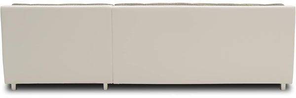 DOMO. collection Treviso Ecksofa, Sofa in L-Form, Polsterecke, grau/weiß, 267 x 178 x 83 cm Bild 8