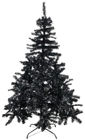 Weihnachtsbaum 180 cm inkl. Ständer Schwarz