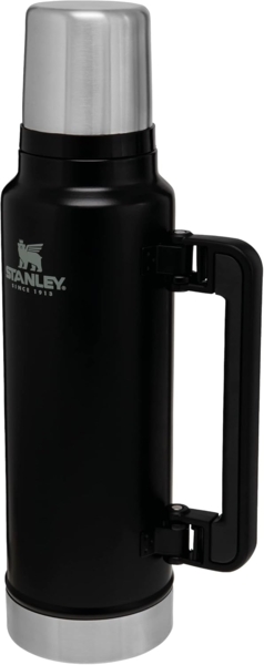 Stanley Isolierflasche Classic 1. 4 Liter schwarz/ silberfarben
