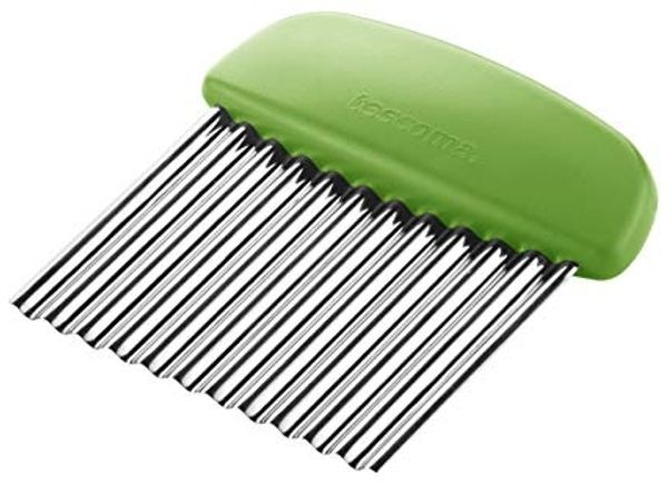 Tescoma Gemüsemesser Wellenschneider PRESTO Kartoffelschneider Gemüseschneider Edelstahl, rostfrei