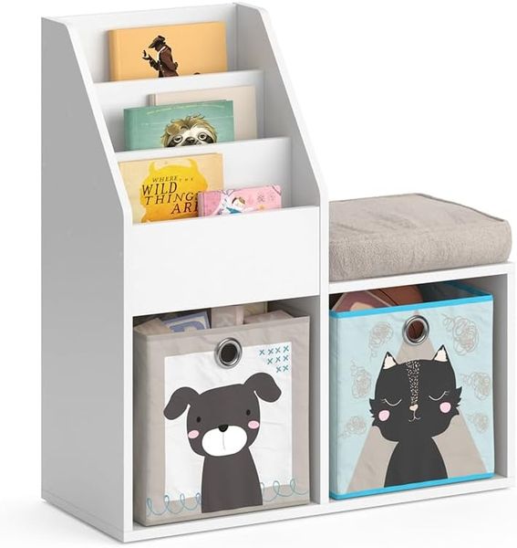 Bücherregal Luigi Weiß 72 x 79 cm Vicco Bild 7