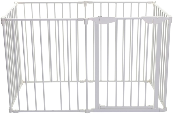 Dreambaby Laufgitter/Kaminschutzgitter/Türschutzgitter 'Mayfair Converta 3-in-1' weiß Bild 2