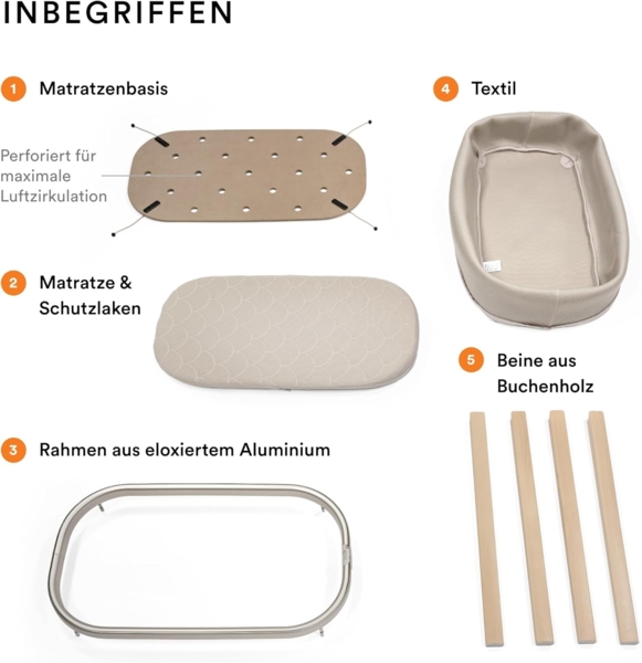 Stokke® Snoozi - Sandy Beige Beige Bild 3