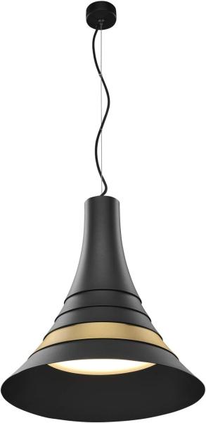 SLV No. 1001350 BATO 45 PD LED Indoor Pendelleuchte schwarz messing LED 2700K