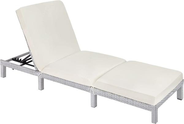 tectake Sonnenliege Rattan Sofia