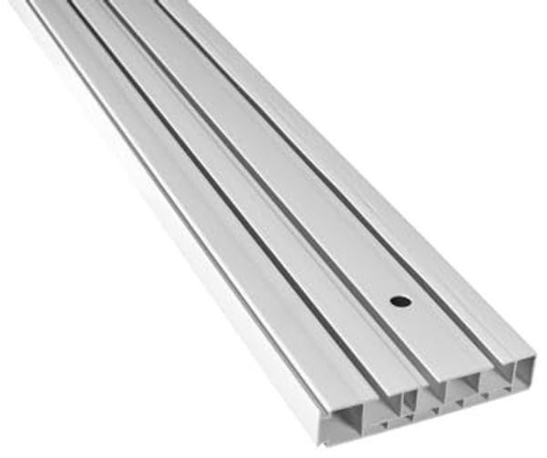 SN DECO GROUP Gardinenschiene Vorhangschiene SH (1) mit Blende 5 cm, 3-läufig, Fixmaß, mit Bohren, verschraubt, Kunststoff Bild 4