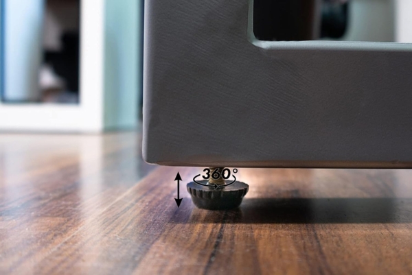 SAM Esszimmertisch 240x100 cm Quinn, echte Baumkante, nussbaumfarben, massiver Esstisch aus Akazienholz, Metallbeine Silber, Baumkantentisch, FSC® 100% Zertifiziert Bild 7