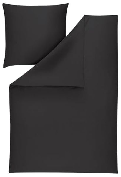 Estella Mako-Satin Kopfkissenbezüge Atelier Valetta Uni 40x80