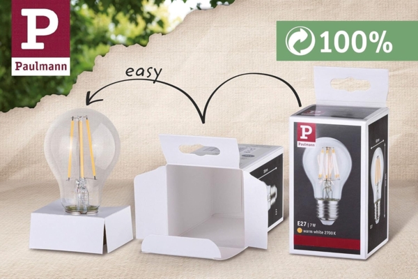 Paulmann 288. 58 LED BigDrop E27 230V 200lm 7W 1800K dimmbar Rauchglas Bild 10