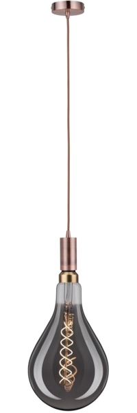 Paulmann 288. 58 LED BigDrop E27 230V 200lm 7W 1800K dimmbar Rauchglas Bild 6