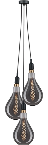 Paulmann 288. 58 LED BigDrop E27 230V 200lm 7W 1800K dimmbar Rauchglas Bild 5